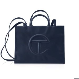 Medium Navy Telfar Bag